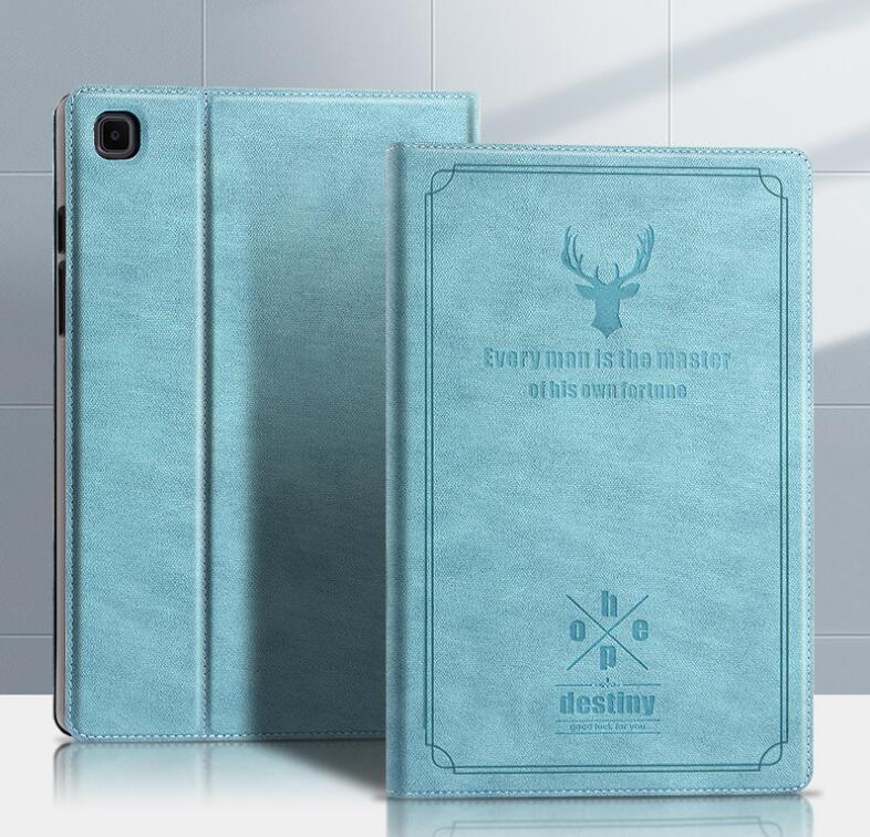 Destiny Imitation Deer Leather Samsung Galaxy Tab A7 Case Folio