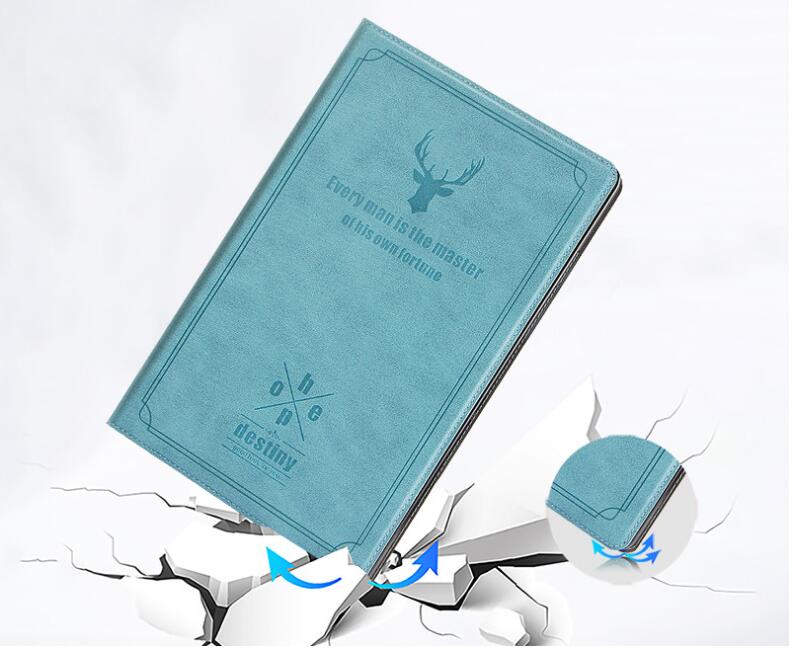 Destiny Imitation Deer Leather Samsung Galaxy Tab A7 Case Folio