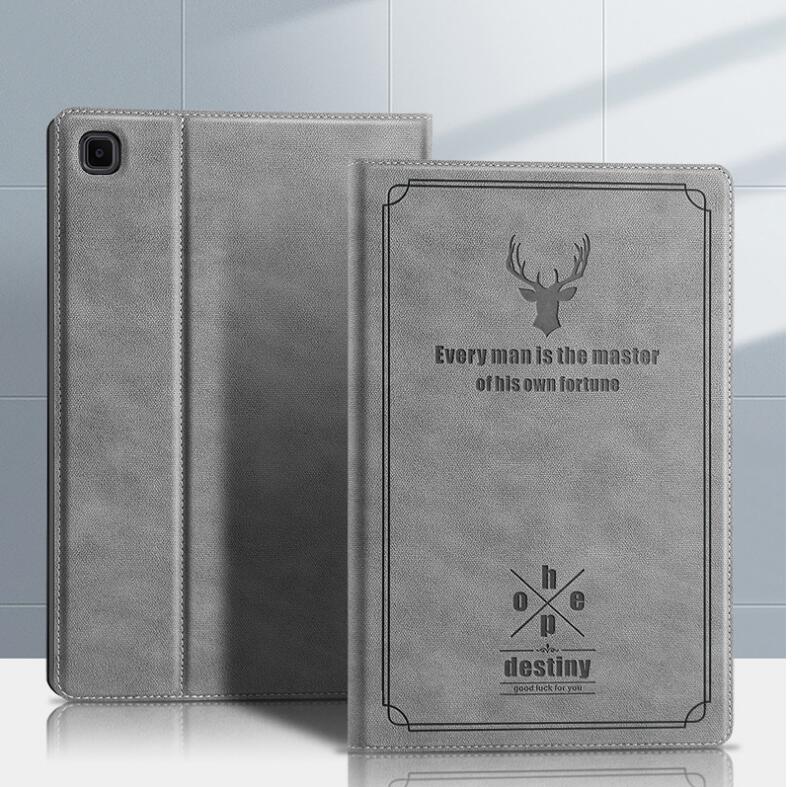 Destiny Imitation Deer Leather Samsung Galaxy Tab A7 Case Folio