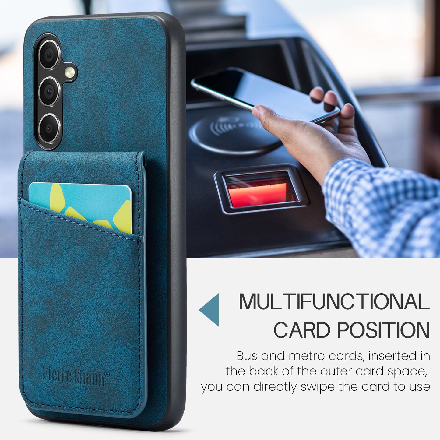 Paging Card Holder Galaxy A24 Case Flip Multifunction