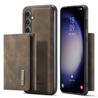 Retro Detachable Fold Wallet Galaxy A55 Case Magnetic Clip