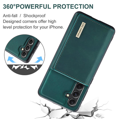 Retro Detachable Fold Wallet Galaxy A55 Case Magnetic Clip