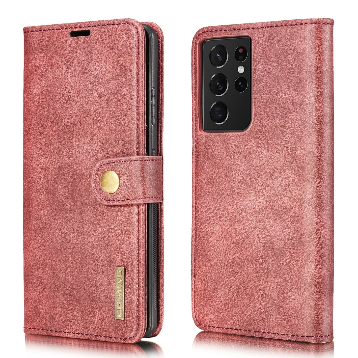 Wallet Detachable 2 In 1 Buckle Galaxy S21 Ultra Case Magnetic