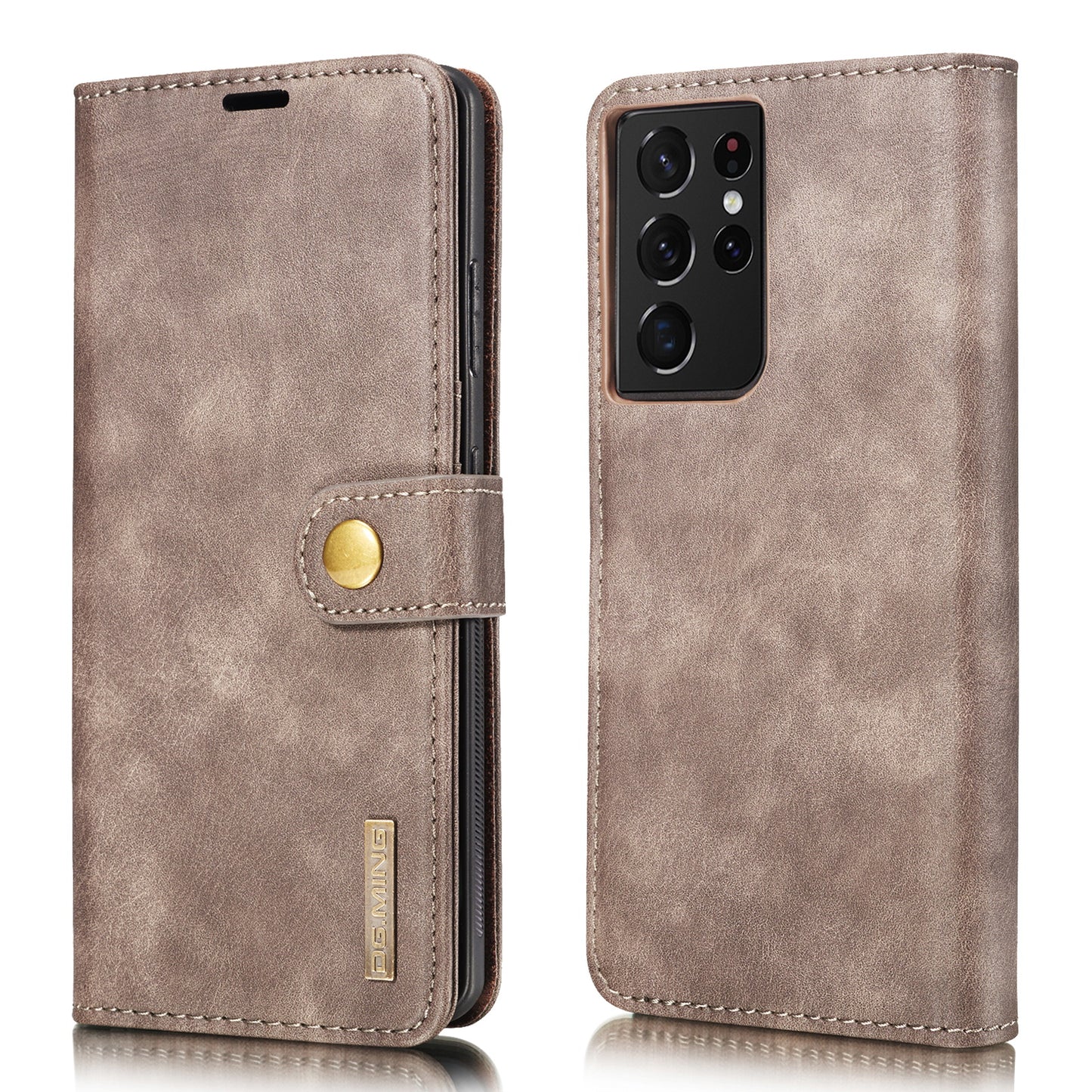 Wallet Detachable 2 In 1 Buckle Galaxy S21 Ultra Case Magnetic