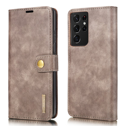 Wallet Detachable 2 In 1 Buckle Galaxy S21 Ultra Case Magnetic