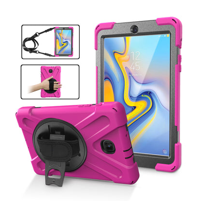 Pirate King Galaxy Tab A 8.0 (2018) Case 360 Rotating Stand Hand