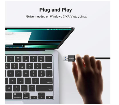 5Gbps 4-Port USB 3.0 Hub with KVM Switch Selector Adapter