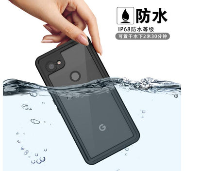 Twill Swimming IP68 Waterproof Google Pixel 3A XL Case Bumper Combo