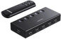 HDMI Splitter with Remote 5-Ports Switcher Selector 3D CEC HDR