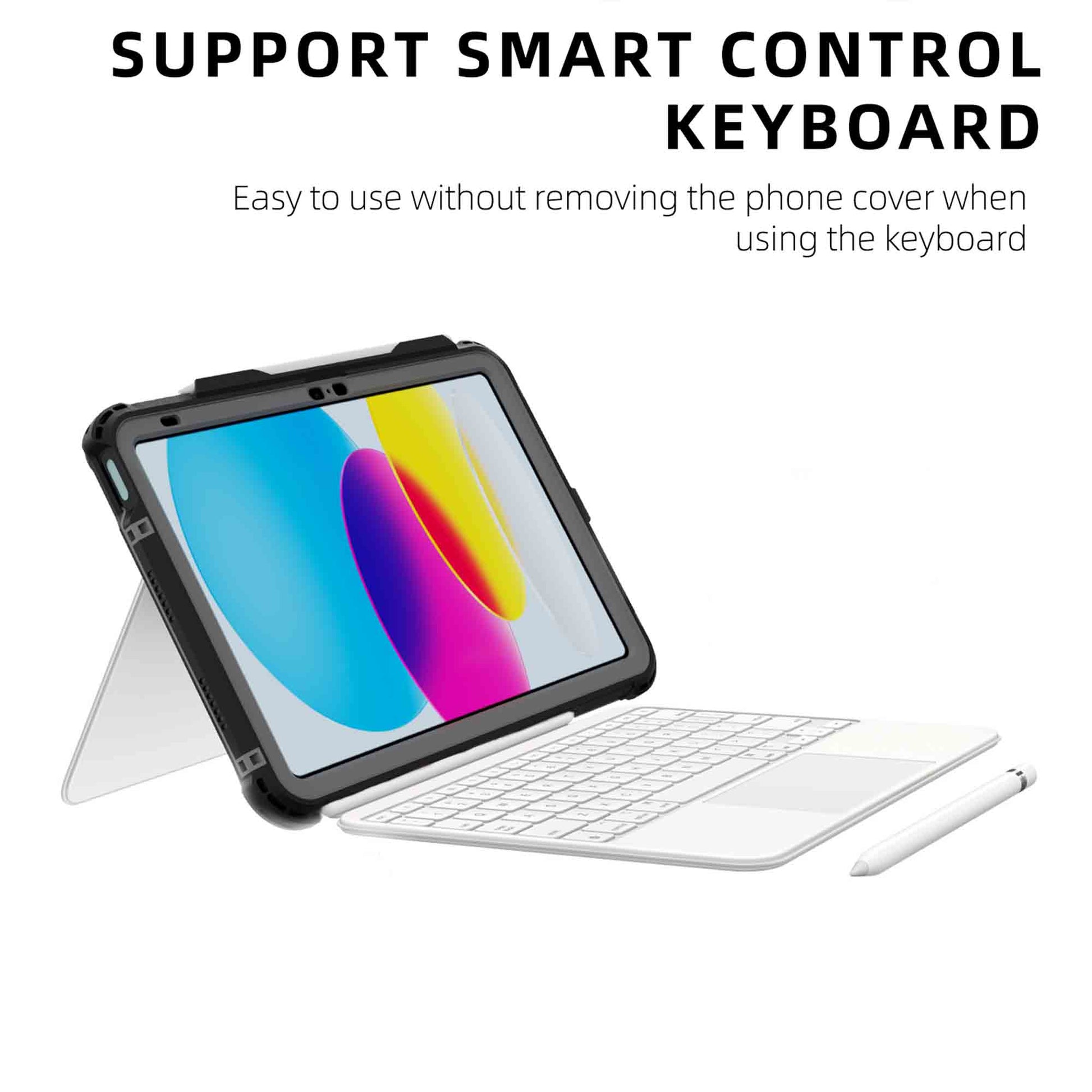 Ultramarine Technology Heavy-Duty Waterproof Tablet Case with 360° Rotating Hand Strap - iPad 10
