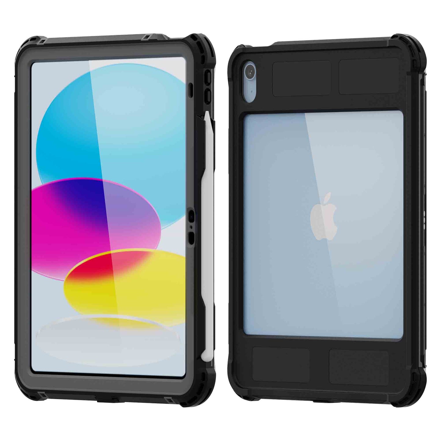 Ultramarine Technology Heavy-Duty Waterproof Tablet Case with 360° Rotating Hand Strap - iPad 10
