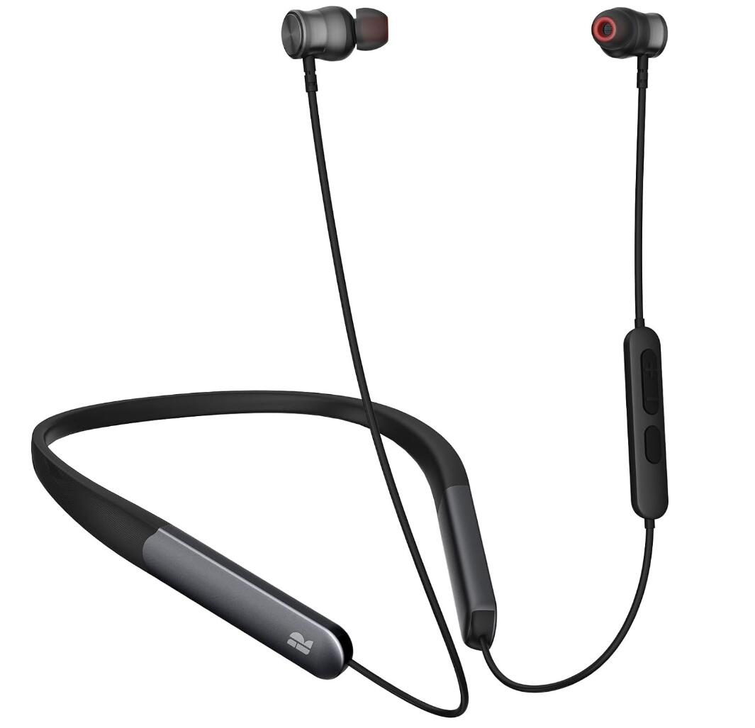 IPX7 Waterproof 150Hrs Bluetooth Headset with Microphone Neckband