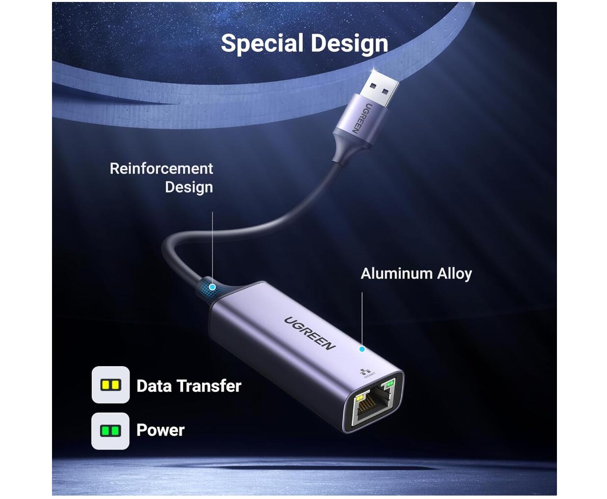 LAN USB 3.0  to Ethernet Cable Adapter Gigabit Network