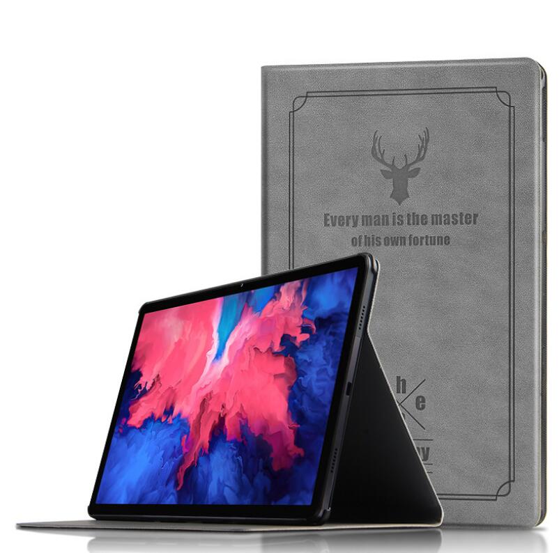 Destiny Imitation Deer Leather Lenovo Tab P11 (2021) Case Folio Stand