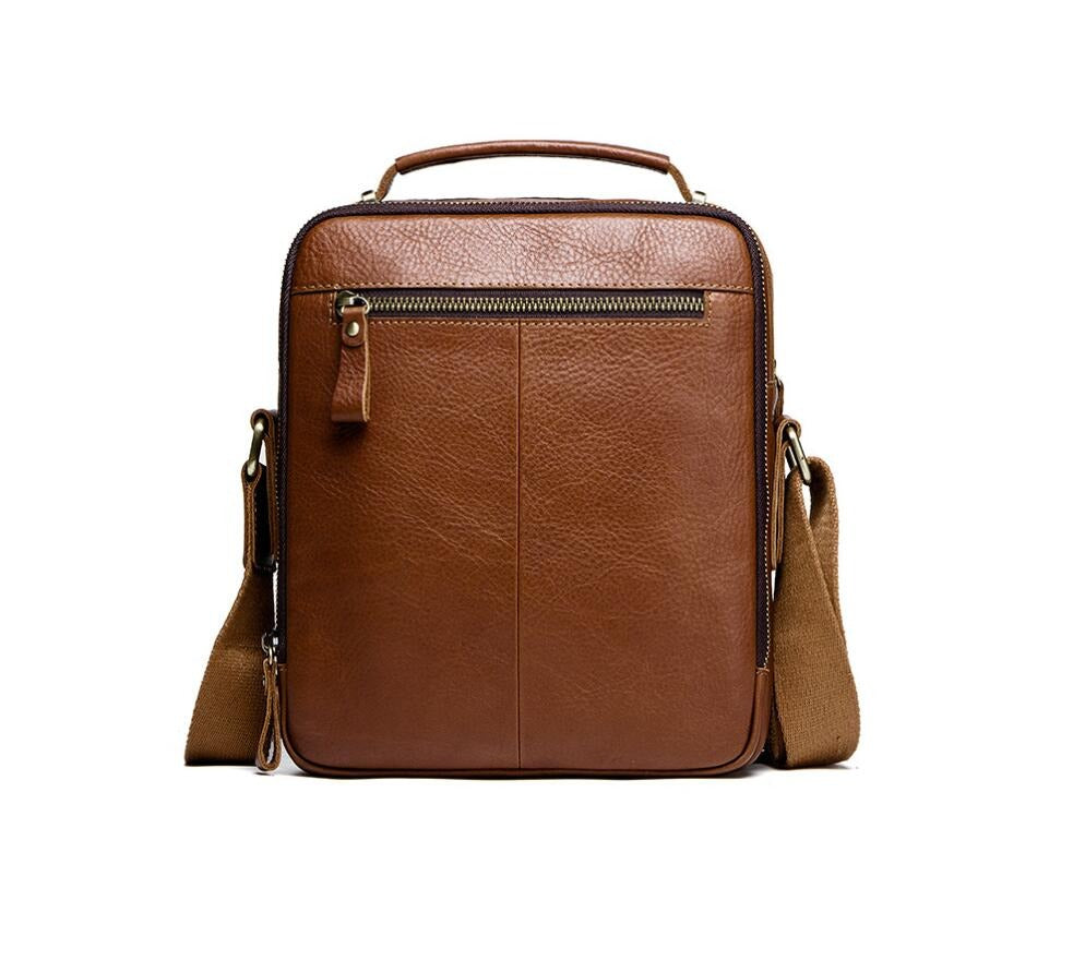 Men's Genuine Leather Handbag Tablet Bag Multifunctional Foreign Trade Trend