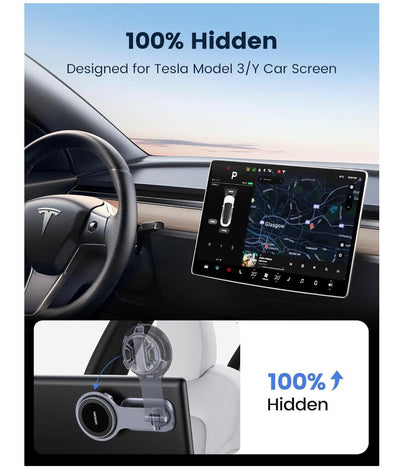 Magnetic Wireless Car Charger Phone Mount Holder Dashboard