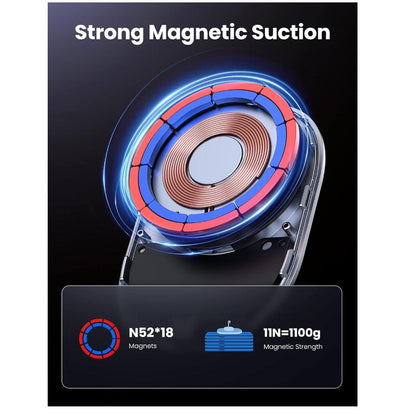 Magsafe Magnetic Wireless Phone Car Charger Mount Dual Air Vent