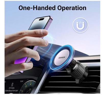 Magsafe Phone Car Charger Magnetic Mount Air Vent Clip Holder