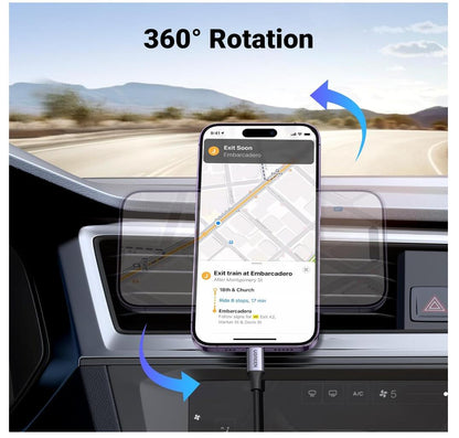 Magsafe Phone Car Charger Magnetic Mount Air Vent Clip Holder