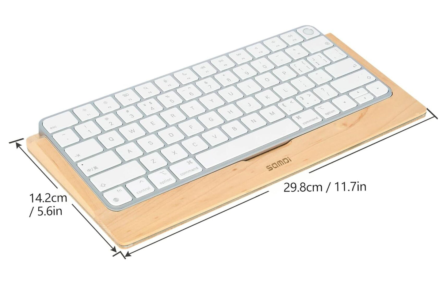 Maple Wood Keyboard (iMac 3rd Generation) Stand Base Holder Tray