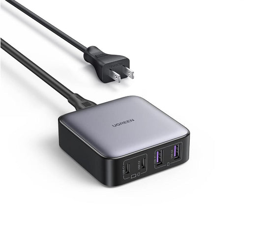 Max Fast Charging 65W USB-C Charger Station 4-Port Cable