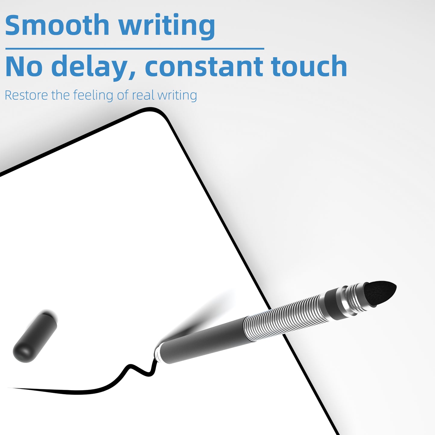 Ultramarine Technology Metal Grip 2-in-1 Capacitive Stylus Pen iPad Android Samsung Smooth Writing