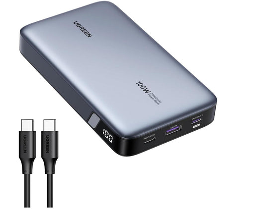 Nexode Portable PD Fast Charger 20000mAh 100W Power Bank 3-Port