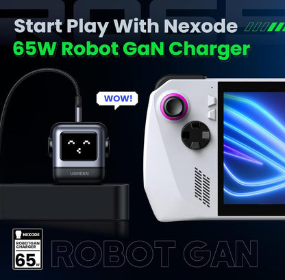 Nexode RG Robot 65W USB-C Charger Adapter 3-Port