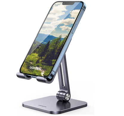 Phone Stand Desk Holder Stable Angle Adjustable Foldable