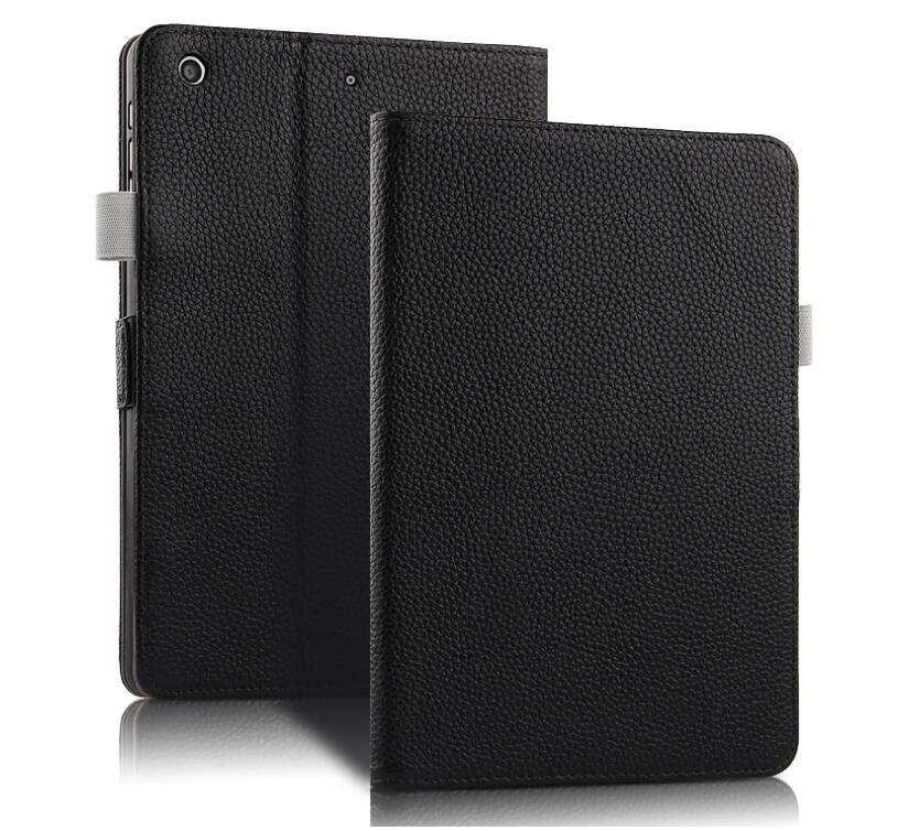 Business Lychee Genuine Leather Apple iPad Pro 10.5 Case Book Stand