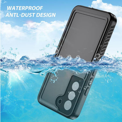 Twill Swimming IP68 Waterproof Samsung Galaxy S22 Case Bumper Combo