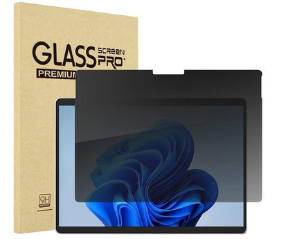 [2 Pack] Anti-Spy Tempered Glass Microsoft Surface Pro X (2020) Screen Protector