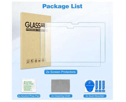 [2 Pack] Clear Tempered Glass MacBook Pro 13.3 A1278 Screen Protector