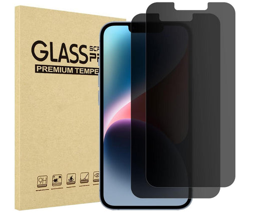 [2 Pack] Anti-Spy Tempered Glass Apple iPhone 14 Screen Protector