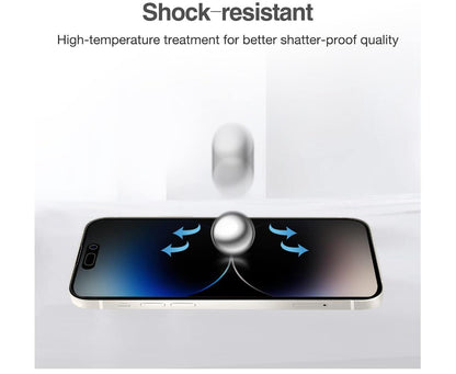 [2 Pack] Anti-Spy Tempered Glass Apple iPhone 14 Pro Screen Protector