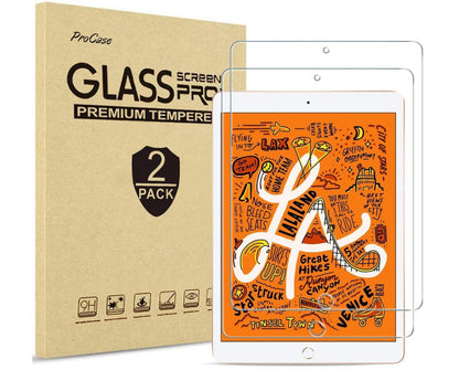 [2 Pack] Clear Tempered Glass Apple iPad Mini 4 Screen Protector