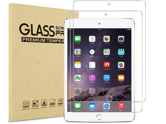 [2 Pack] Clear Tempered Glass Apple iPad Mini 3 Screen Protector