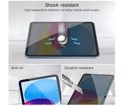 [2 Pack] Privacy Tempered Glass Film Guard Apple iPad 10.2 7th Generation Screen Protector