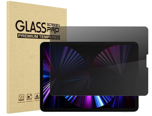 [2 Pack] Privacy Tempered Glass Film Guard Apple iPad Pro 11 4th Generation (2022) Screen Protector