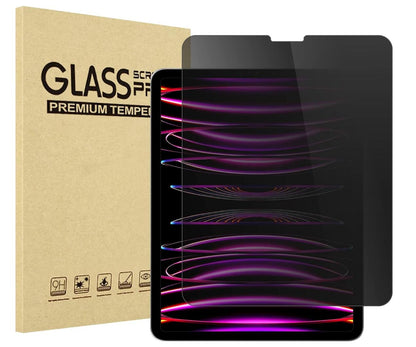 [2 Pack] Anti-Spy Tempered Glass iPad Pro 12.9 (2018) Screen Protector