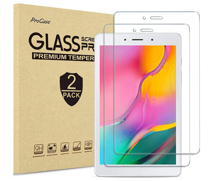 [2 Pack] Clear Tempered Glass Samsung Galaxy Tab 3 Lite 7.0 (2014) Screen Protector