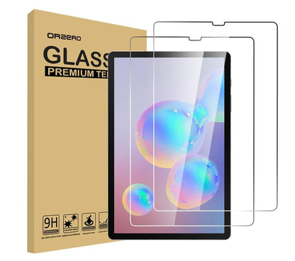 [2 Pack] Clear Tempered Glass Samsung Galaxy Tab S6 Screen Protector