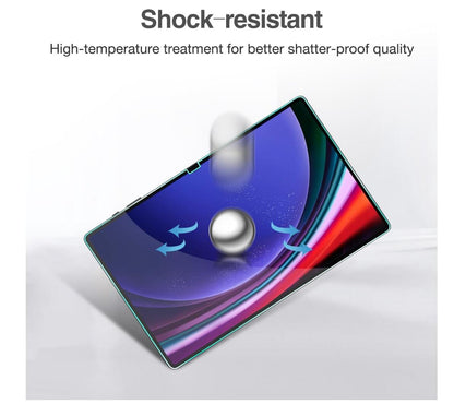 [2 Pack] Clear Tempered Glass Samsung Galaxy Tab S9 Ultra Screen Protector