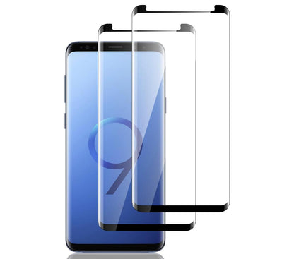 [2 Pack] Clear Tempered Glass Samsung Galaxy S9 Screen Protector