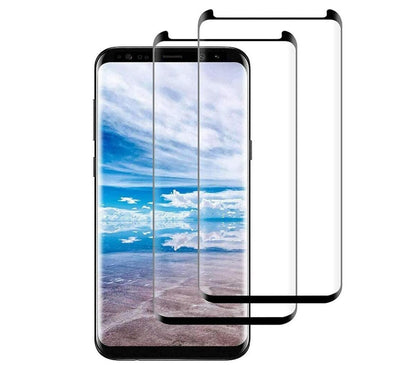 [2 Pack] Clear Tempered Glass Samsung Galaxy S8 Screen Protector