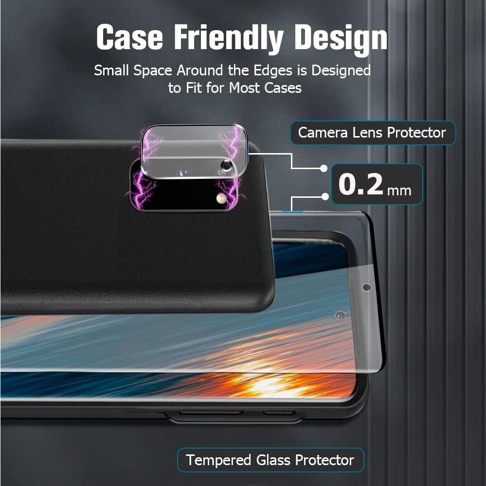 [2 Pack] Clear Tempered Glass Samsung Galaxy S20 Screen Protector