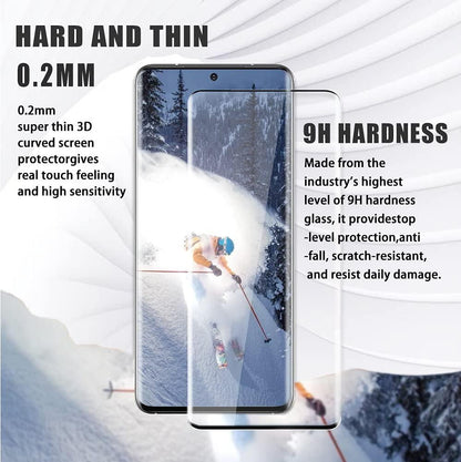 [2 Pack] Clear Tempered Glass Samsung Galaxy S20 Ultra Screen Protector