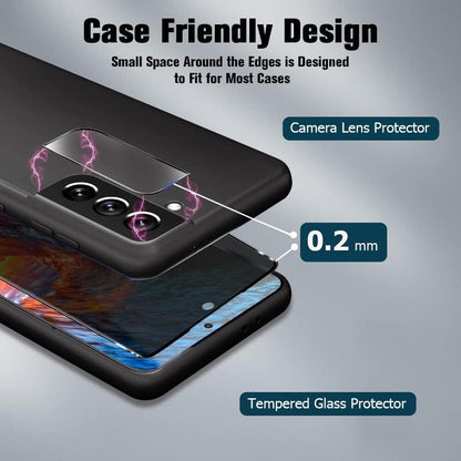 [2 Pack] Anti-Spy Tempered Glass Samsung Galaxy S21 FE Screen Protector