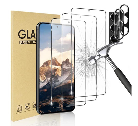 [2 Pack] Clear Tempered Glass Samsung Galaxy S23 FE Screen Protector