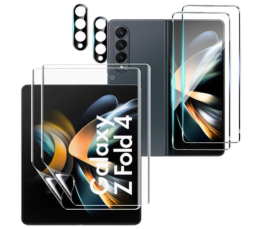 [2 Pack] Clear Tempered Glass Samsung Galaxy Z Fold3 Screen Protector